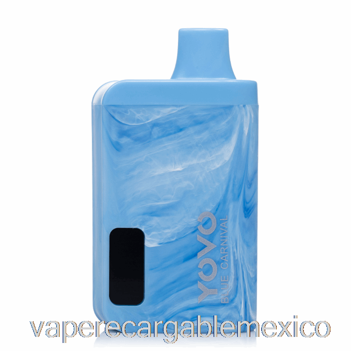 Vape Recargable Yovo Jb8000 Desechable Carnaval Azul